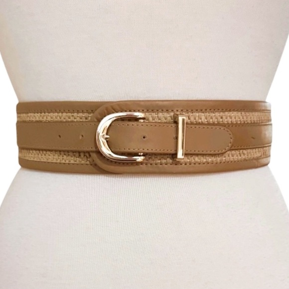 Tuckernut Tan Raffia Waist Belt - Picture 3 of 8